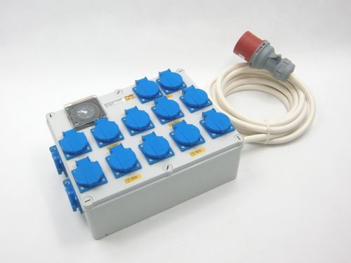 Malapa-Schalttafel 12+1+1, 12x1200W, 32A 400V