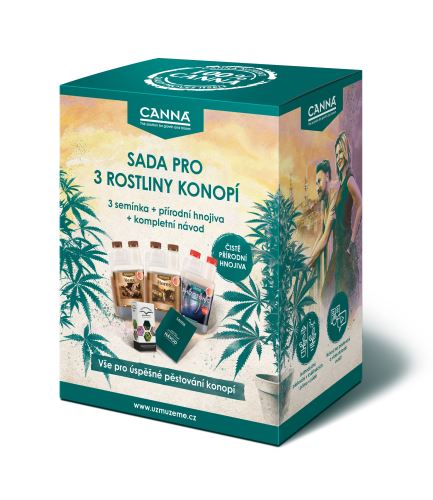 CANNA Starter sada pro 3 rostliny