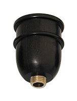 Kotlík k bongu ebenový velký kalich, se závitem, 1 ks