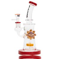 Skleněný rig CALVO Eye Sun, 25 cm, zábrus 14 mm