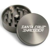 Dvoudílná drtička Santa Cruz Shredder, 54mm, šedá
